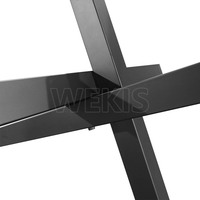 Pieds de table en fer robustes WEKIS, capacité de 800 lb, pour restaurant, café, table à manger à domicile, base de table, OEM ODM, directement de l'usine