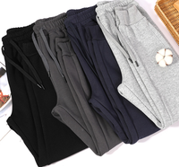 Pantalones Deportivos de Felpa Gruesa de Alta Calidad YKH de 400 g/m², Diseño Personalizado, Pantalones Deportivos de Pierna Ancha para Hombre