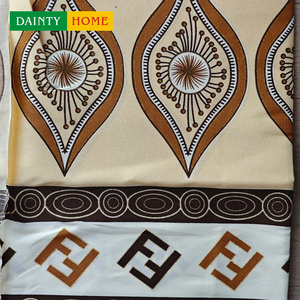 Feuille impression fleur conception fenêtre œillet haut draperies rideaux occultants pour chambre assombrissement isolation <span class=keywords><strong>thermique</strong></span> fenêtre courte - Product Image 6