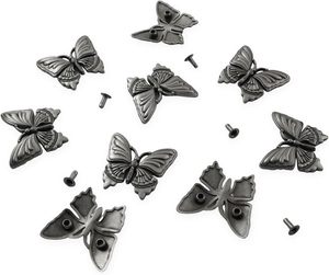 XGNG PCS Alloy Butterfly <b>Rivet</b> Buckle Vintage Metal Clasp <b>Leather</b> Craft Bag Shoe Decoration Sewing Notions Supplies - Product Image 6
