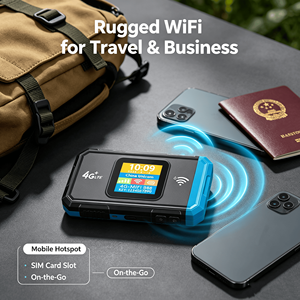 Routeur MiFi <span class=keywords><strong>de</strong></span> <span class=keywords><strong>poche</strong></span> débloqué MF967B 4G LTE avec <span class=keywords><strong>WiFi</strong></span>-6, boîtier robuste, batterie 3000 mAh, USB-C pour les voyages - Product Image 4
