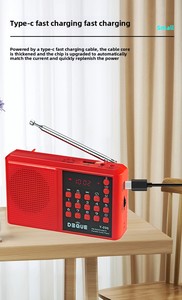 Reproductor <span class=keywords><strong>MP3</strong></span> Gurbani Portátil con Batería de 1200 mAh, Carga USB-C, Altavoz para Corán/Biblia, Nuevo Modelo, Radio Pequeña para Exteriores con Función de Linterna - Product Image 6