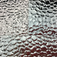 Harga pabrik 1100 2024 3003 3004 5052 6061 lembar aluminium anodized berwarna biru dengan film pvc kulit jeruk timbul stucco