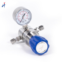 Régulateur de pression pour bouteilles haute pression pour oxygène, CO2, azote, propane et hélium, régulateur pour gaz naturel