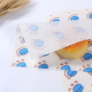Papel Deli Personalizado a Prueba de Aceite y Grasa, de Grado Alimenticio, Reciclable, para Envolver Hamburguesas y Sándwiches con Logotipo Personalizado - Product Image 3