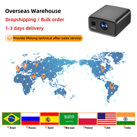 Projecteur vidéo 4K 4000 ANSI 350'' Cubelite Ultra Android 15 Projecteur LCD 4K Projecteur Home Cinéma Projecteur vidéo 4K