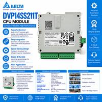 Contrôleurs dédiés d'automatisation industrielle PLC PAC DVP14SS211T, Contrôleur logique PLC pour entrepôt, Contrôleur de programmation PLC