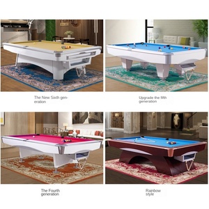 Hiện đại sang trọng thiết kế thương mại cấp Snooker & billiard bảng trực tiếp từ nhà máy Trung Quốc - Product Image 4