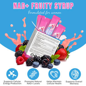 Suplemento en Polvo Vegano de Nicotinamida Ribósido PQQ Resveratrol Nad de Marca Privada OEM/ODM que Proporciona Energía para Mujeres Adultas - Product Image 3