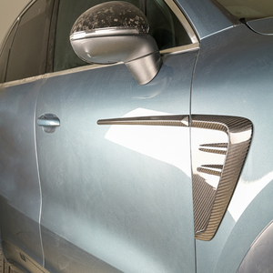 Msy-phong cách cửa trước <span class=keywords><strong>TRIM</strong></span> Fender Vent <span class=keywords><strong>TRIM</strong></span> khô sợi Carbon phụ tùng ô tô cho Cayenne 9y0.1 2018-2023 - Product Image 5