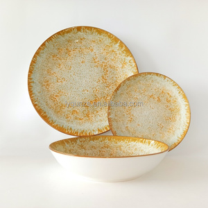 Vente en gros Ensemble <span class=keywords><strong>de</strong></span> <span class=keywords><strong>vaisselle</strong></span> en porcelaine émaillée au four panaché similaire <span class=keywords><strong>Service</strong></span> <span class=keywords><strong>de</strong></span> table en céramique <span class=keywords><strong>pour</strong></span> <span class=keywords><strong>6</strong></span> <span class=keywords><strong>personnes</strong></span> - Product Image 1