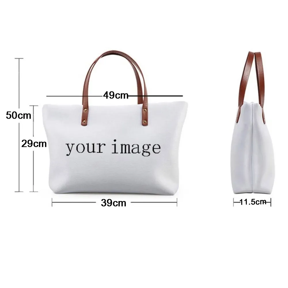 Hawaii Bags Women Handbags Ladies Floral Print Tote Bag With Pocket Zipper Luxury Korean Style Fashion Handbags For Woman