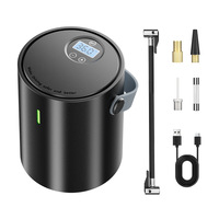 Compresseur d'air numérique portable sans fil 12V pour voiture, mini gonfleur de pneus électrique, directement de l'usine, en matériau ABS, pour usage embarqué
