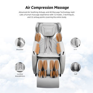 Fabrik-Großhandel Hochwertiger Günstiger ZL Marke M621G 3D Ganzkörper-Schwerelosigkeits-Massagesessel mit Fuß<span class=keywords><strong>massage</strong></span> - Product Image 4