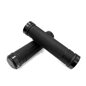 Poignées de guidon de vélo de 22,2 mm, poignées de guidon de remplacement pour <span class=keywords><strong>VTT</strong></span> avec motif antidérapant, poignées de vélo de montagne pour adultes - Product Image 2