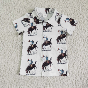 เสื้อเด็กผู้ชายขี่ม้าคาวบอย - Product Image 1