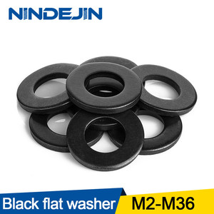 แผ่นเหล็กคาร์บอนสีดำ M3 M4 M5 M6 M12 M16 M18 M20 M24 M27 M36 แบบแบน - Product Image 3
