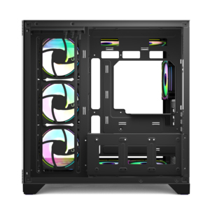 Boîtier de bureau complet avec verre latéral Lcd Boîtier de PC blanc Atx Cooling Gaming Sea Gabinete Pc View Boîtier d'ordinateur - Product Image 5