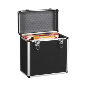 12'' Record <strong>Storage</strong> <strong>Storage</strong> Box Customized Vinyl <strong>LP</strong> <strong>Storage</strong> Case-50 Lps OEM &amp; ODM Supported - Product Image 1