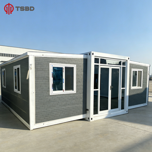 Casa Container Prefabbricata Moderna Facile da Installare con 2 Camere da Letto per Giardino, Tiny House con Soggiorno - Product Image 5