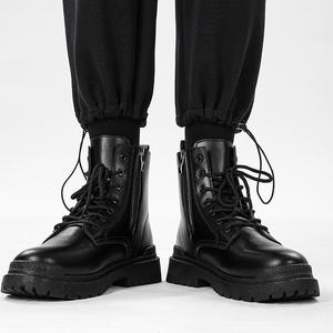 Botas Chelsea de Invierno Estilo Británico 2026, Botas de Motocicleta con Plataforma y Suela Gruesa para Hombre - Product Image 4