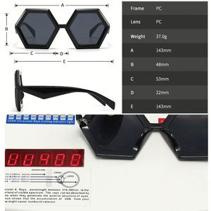 Lunettes de soleil rétro polygonales carrées personnalisées avec logo 2025, UV400, pour femmes, double couleur, octogonales - Product Image 5