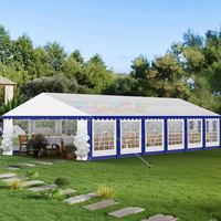 Grande tente d'événements extensible en tissu élastique, tente de mariage ignifuge, scène extérieure, tente de fête d'été pour événements