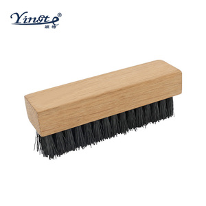 Yinste Solid Wood <b>Shoe</b> Brush With PP Bristles For Cleaning Athletic And Household <b>Shoes</b> - Product Image 3