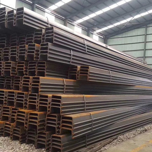 Fournisseurs de palplanches en acier de 120 mm * 400 mm avec une résistance élevée et une résistance à la corrosion - Product Image 1