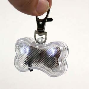 Collar de Seguridad para Mascotas con Alarma y Luz Intermitente en Forma de Hueso, Correa Nocturna para Perros, Luz LED para Perros - Product Image 2