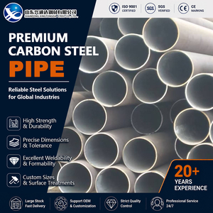 Tubería de Acero al Carbono con Acabado Granallado API 5L Gr.B A53 Gr.B 168.3mm 2mm Sch10 ERW GB T8163 con Tolerancia Precisa - Product Image 1