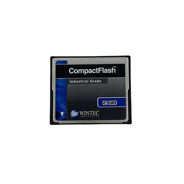 Wintec 2GB Compact Flash CF Card Industrial Grade SLC Nand Black Memory Card Model W7CF 002g1xa-H21pd-02D A3