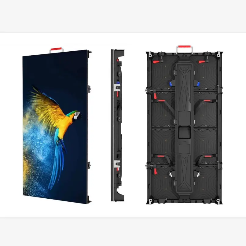 2020 신제품 P3.91 Led 비디오 벽 초박형 Led 캐비닛 거대한 스크린 500x1000mm 상업용