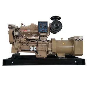 180kw trao đổi nhiệt Marine sử dụng máy phát điện diesel thiết lập với Cummins động cơ với CCS BV ABS giấy chứng nhận