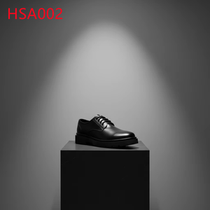 รองเท้าผู้ชายแบบผูกเชือก ZYF สำหรับสัมภาษณ์งาน ดีไซน์<span class=keywords><strong>เ</strong></span>รียบหรู ดูดี มีสไตล์ <span class=keywords><strong>เ</strong></span>หมาะสำหรับใส่ทำงาน <span class=keywords><strong>เ</strong></span>ดินทาง ป้องกันกลิ่น รองเท้าสีดำสำหรับออฟฟิศ รุ่น HSA001 - Product Image 3