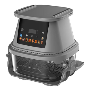 Olla <span class=keywords><strong>de</strong></span> Vidrio 3 en 1 con Grill y <span class=keywords><strong>Freidora</strong></span> <span class=keywords><strong>de</strong></span> Aire Digital Inteligente <span class=keywords><strong>de</strong></span> 4 y 6 <span class=keywords><strong>Litros</strong></span>, 1500W, No Tóxica - Product Image 3