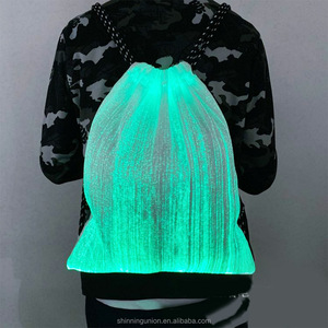 Mochila con bolsa de luz LED para hombres, niños, niños, luz de fibra óptica, nueva bolsa de libros escolar inteligente con luz LED, EDM de Navidad y Halloween - Product Image 2