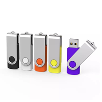 Nouvelle Clé USB Pivotante 2.0 à Mémoire Flash USB 3.0, Disque Rotatif, 8 Go/16 Go/32 Go/64 Go/128 Go, en Plastique, Meilleures Ventes