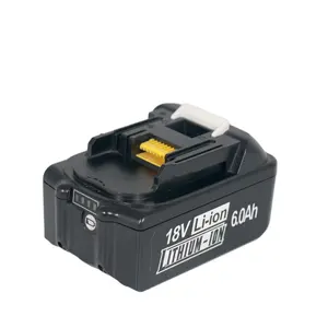 OEM/ODM certificato 18V 6000mAh batteria di ricambio agli ioni di litio 2Ah 3Ah 4.0Ah 5Ah con indicatore LED per Makita 18V batterie utensili