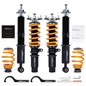 Maxpeedingrods Coilovers de calle completamente ajustables para <span class=keywords><strong>BMW</strong></span> <span class=keywords><strong>E46</strong></span> 316i 325i 328i 330i 323i 325i <span class=keywords><strong>318d</strong></span> 320d 330d 98-06 - Product Image 1