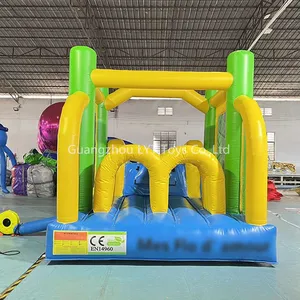 Mini Inflatable And Bouncy White Commercial Jumping Castle For Kids Boll Poll