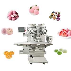 Máquina automática para formar pasteles de luna de cinco nueces, máquina para formar bolas de arroz verde, máquina automática para rellenar buchty de queso para fábrica - Product Image 6
