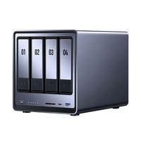 NASync DXP6800 Pro, NAS de bureau 6 baies, processeur Intel I5 1235u 10 cœurs, 8 Go de RAM DDR5, stockage en réseau