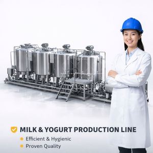 Ace 1000L/H High Productivity Industrial Maker <b>Machine</b> <b>Small</b> Milk Pasteurizer Plant Yogurt Production Line Competitive Price - Product Image 1