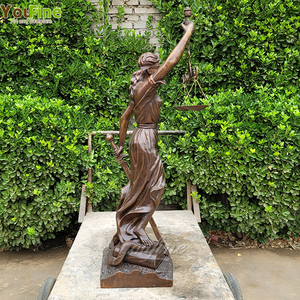 Bronze <strong>Statue</strong> Lady Justice Greek Blind Goddess <strong>Statue</strong> For Sale