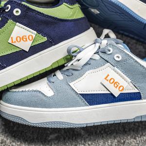 Zapatos de Skateboard hechos a medida para hombre, zapatillas informales de moda Retro con Logo personalizado - Product Image 5