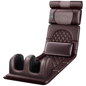 Hot Shiatsu Cojín de masaje de cuero eléctrico Colchón vibrador para cuerpo Cintura Pies y cuello-Masajeador Shiatsu - Product Image 1