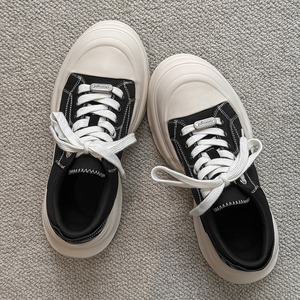 2025 New Style Elevated Lightweight Casual Dad Shoes Suitable for Both Men and Women Breathable Canvas Shoes Trendy <b>Sneakers</b> - Product Image 4