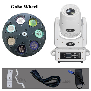 Bothlighting 1 unidad 100W BPM Foco Móvil con Batería, Luces DMX Inalámbricas Sharpy para DJ, Eventos, Escenarios, Bodas y Fiestas - Product Image 6