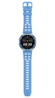 Tracker d'activité avec lunette en alliage de zinc, bracelet en silicone, charge magnétique, 100+ modes d'entraînement, résistant à l'eau 3ATM
